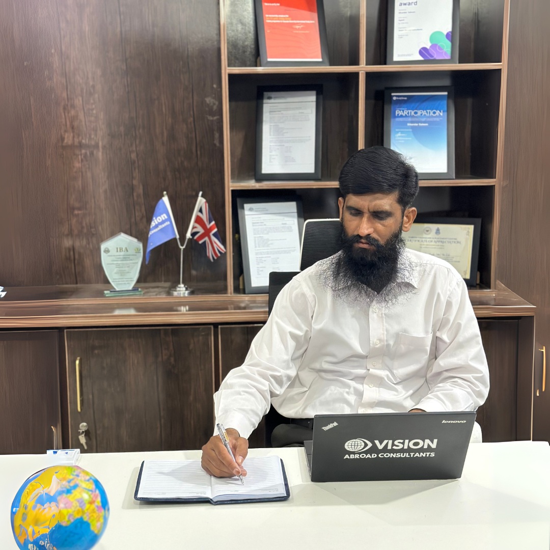 Malik Ahsan Alvi - Director Vision Abroad Consultants (Pvt.) Ltd